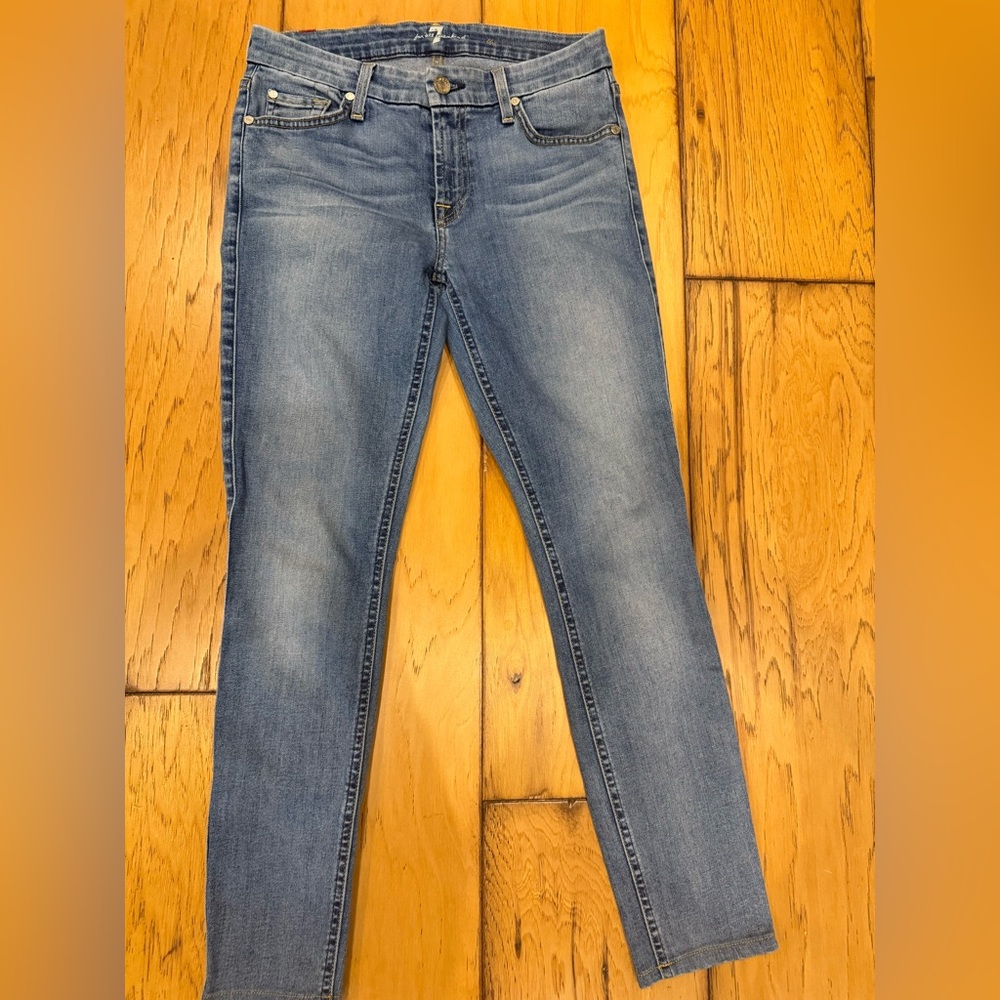 7 For All Mankind Blue Women's Jeans